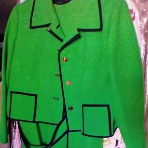 3 piece Green and Navy set